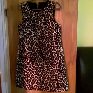 J. Crew Leopard dress